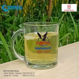 Ly quai trà đá in logo giá rẻ