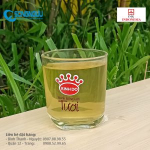 Ly trà đá chặt góc in logo